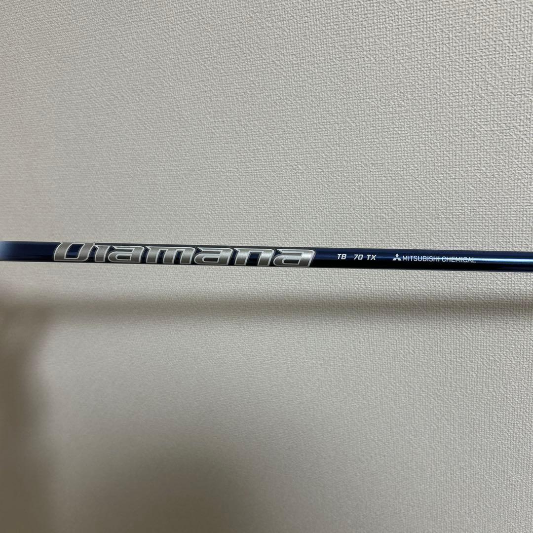ディアマナ tb 70TX フェアウェイウッド　7w 9w apex uw