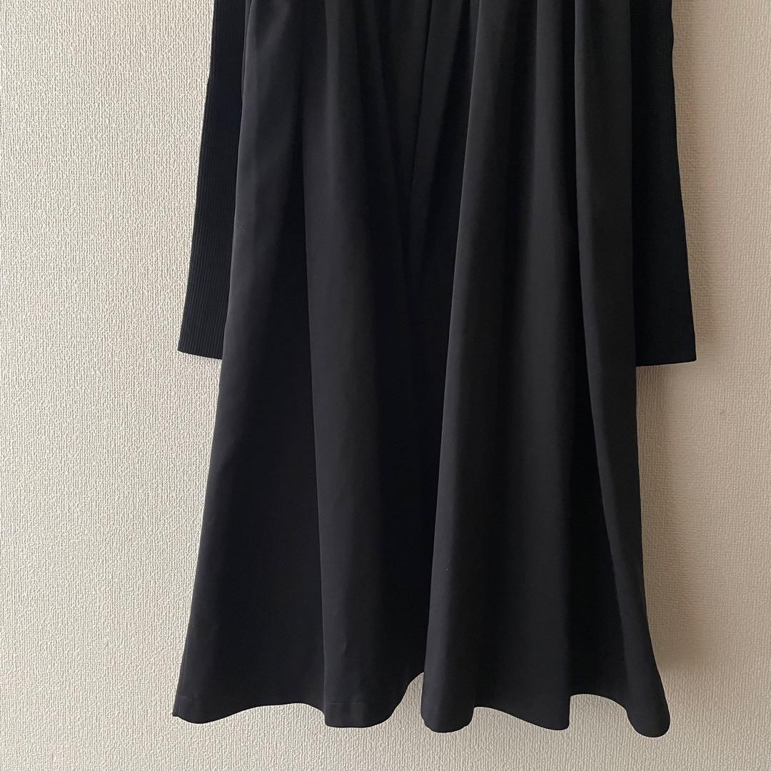 セルフォード　ドッキングAラインニットワンピース