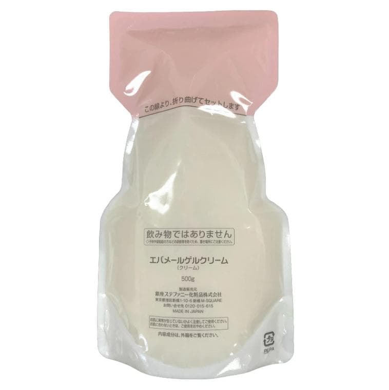 外箱折り畳み エバメール 2個セット ゲルクリーム 詰替 500g レフィル