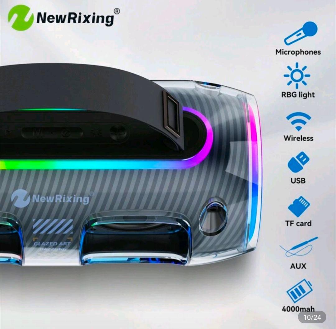 NewRixing ワイヤレススピーカー 30W
