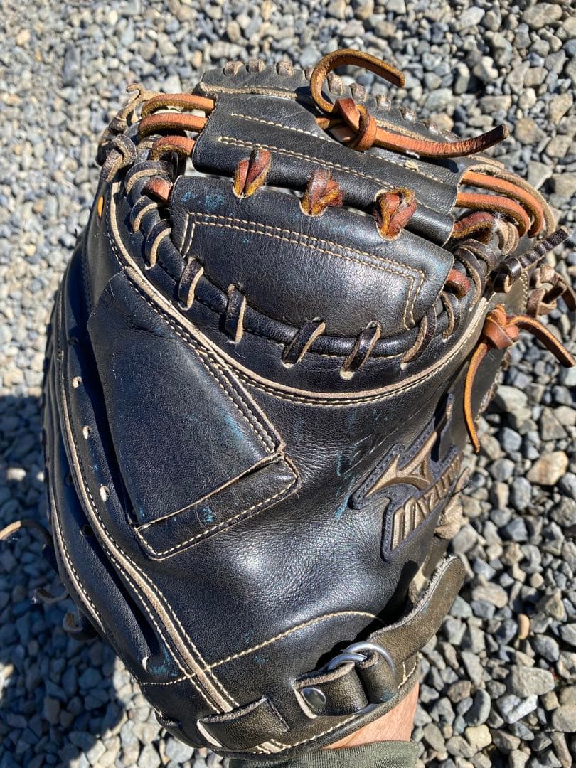 溝*之様 Mizuno Global Elite 硬式キャッチャーミット