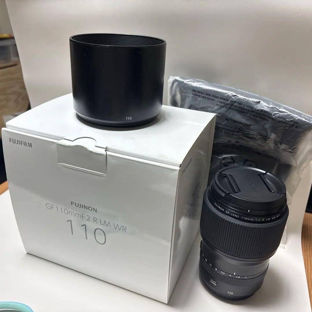 【美品】Fujinon GF110mm F2 R LM WR レンズ