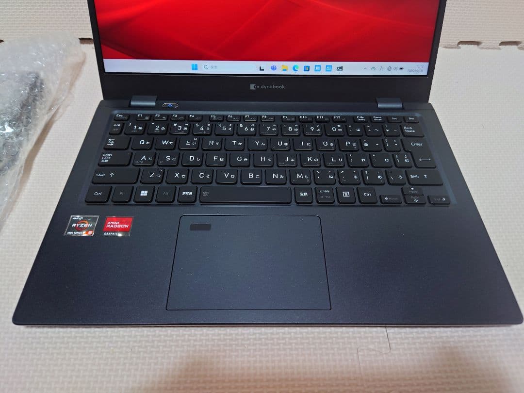東芝Dynabook GA83/XW Ryzen5 7530U 800g超軽量②