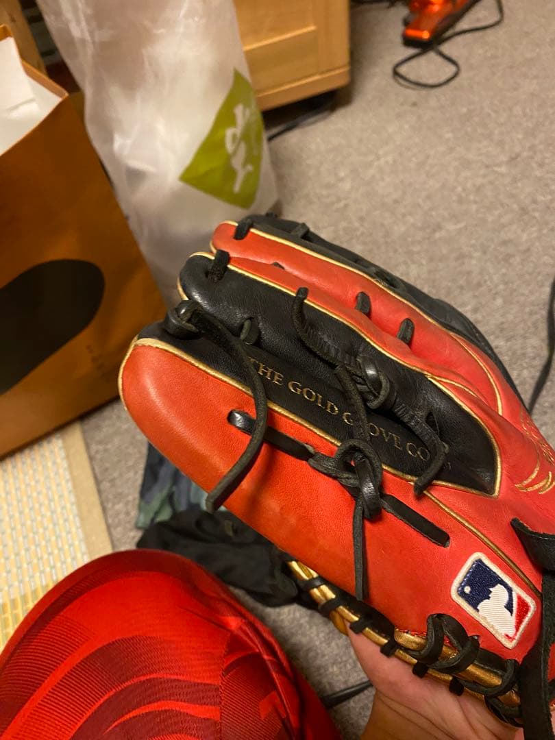 犬*叉様 軟式野球道具一式 バット2本 グローブ1個(グローブケース付き)