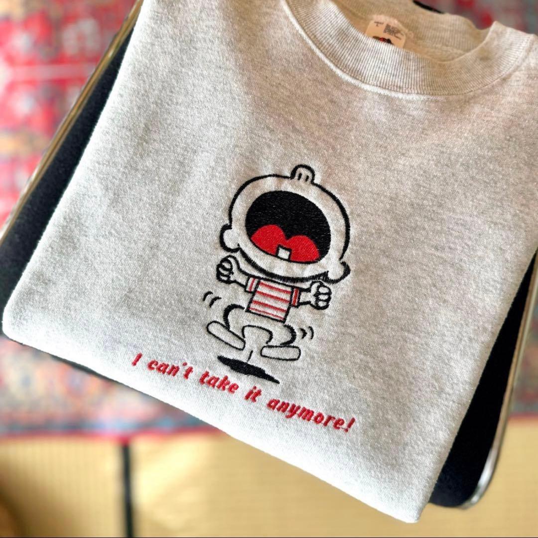 【美品】80s フルーツスウェット USA製　ドラマ『ひらやすみ』