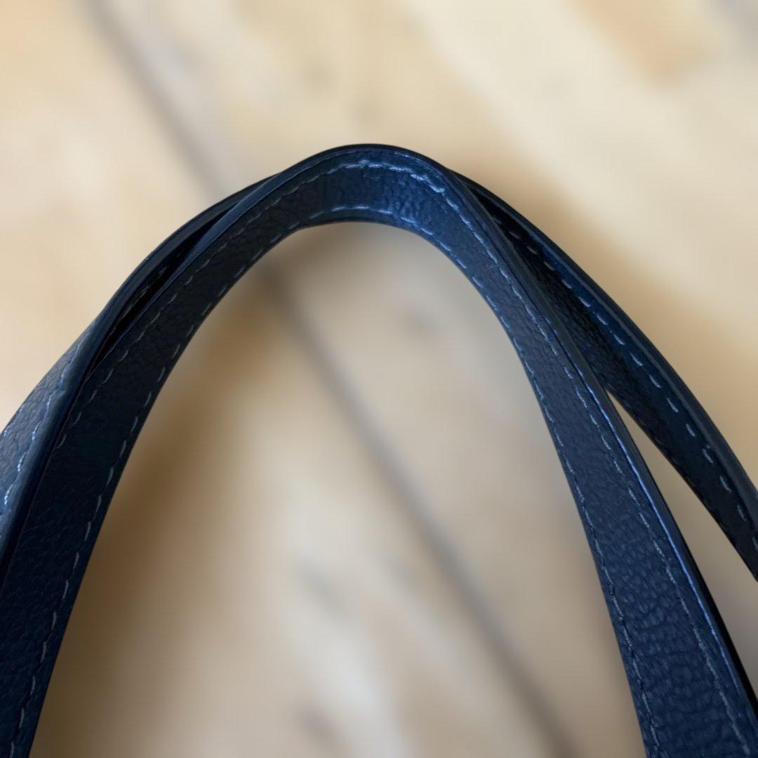 コーチ　ハンドバック　深いグリーン