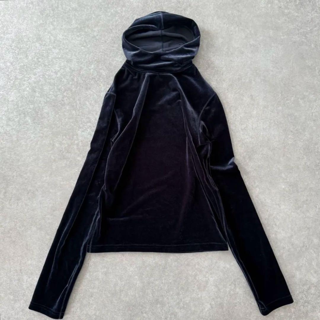 未使用【定価2.4万】SIMONE WILD シモーネワイルド ベロアカットソー