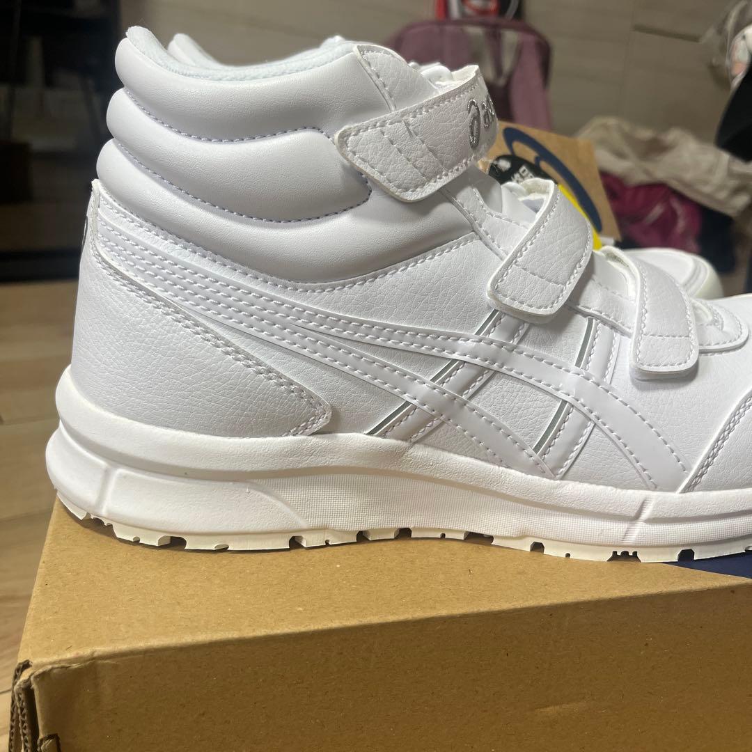 ASICS ホワイト安全靴 JSAA合格品