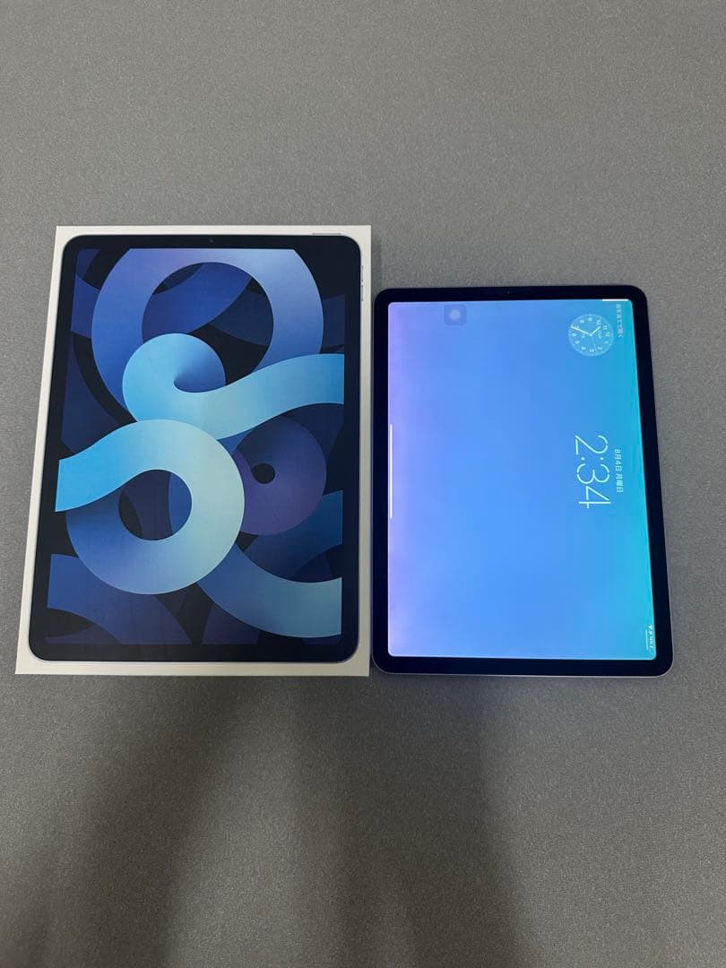 iPadAir4 256GB スカイブルー Apple Pencil付き 95%