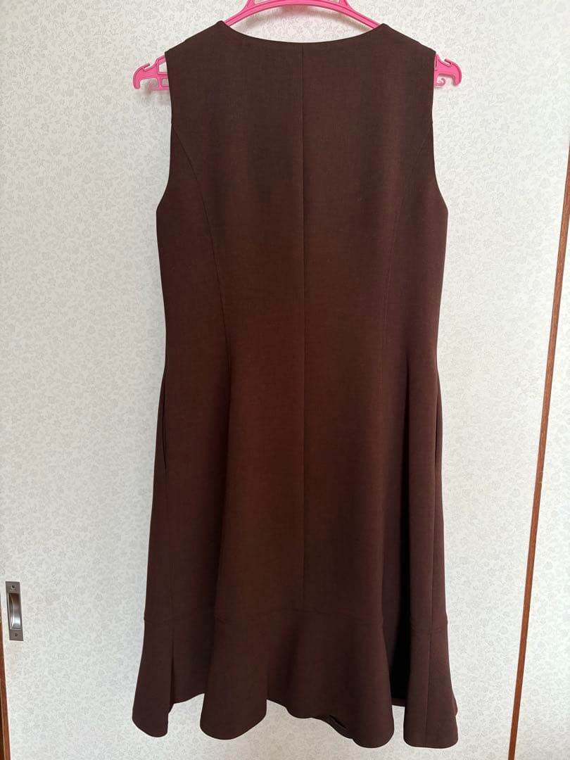 エムズグレイシー ジャンパースカート　茶