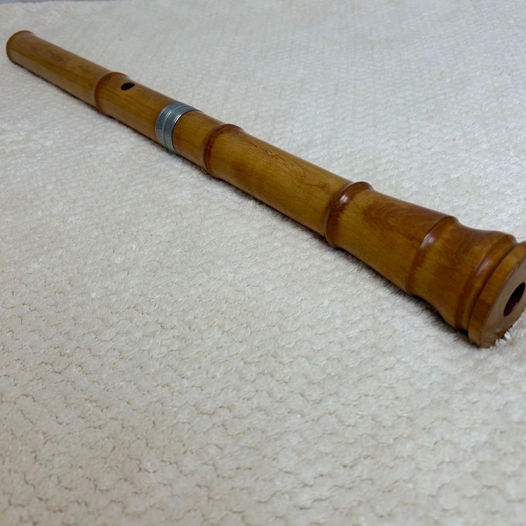 【美品】尺八　松濤　全長約55cm