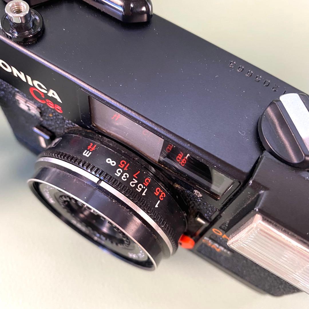 【作動保証1ヶ月】　整備済、完動品/ コニカ Konica C35 EF