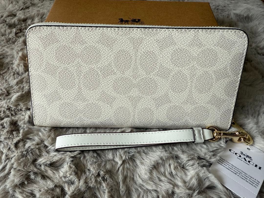COACH 長財布 ホワイト
