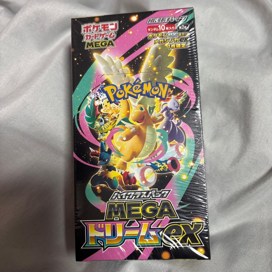 【シュリンク付き】ポケモンカード　MEGA ドリームex 1BOX 新品未開封