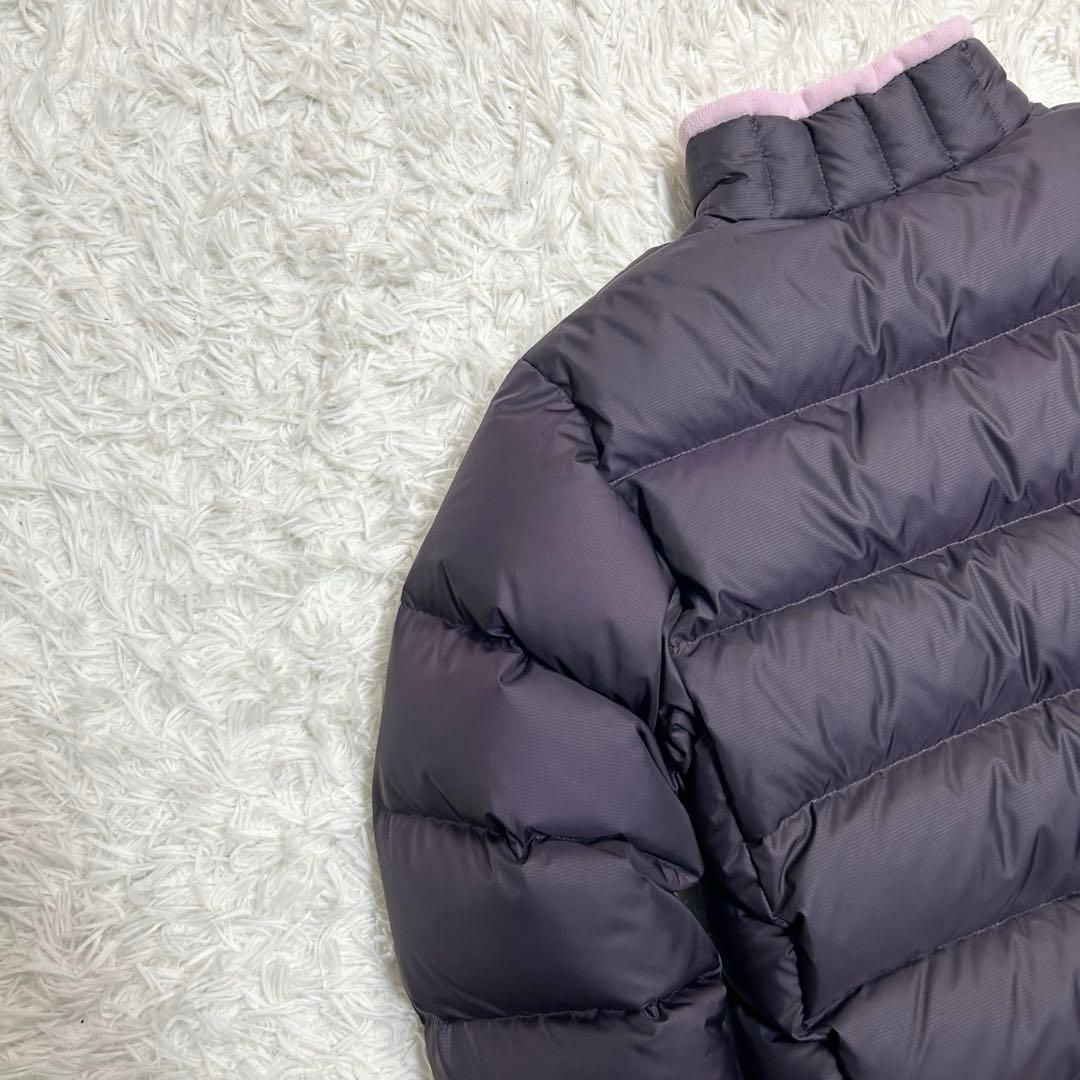 旧タグ Patagonia パタゴニア ダウンジャケット ヌプシ 肉厚 黒系 紫