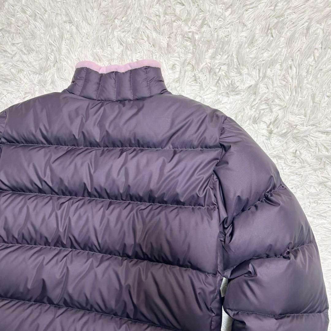 旧タグ Patagonia パタゴニア ダウンジャケット ヌプシ 肉厚 黒系 紫