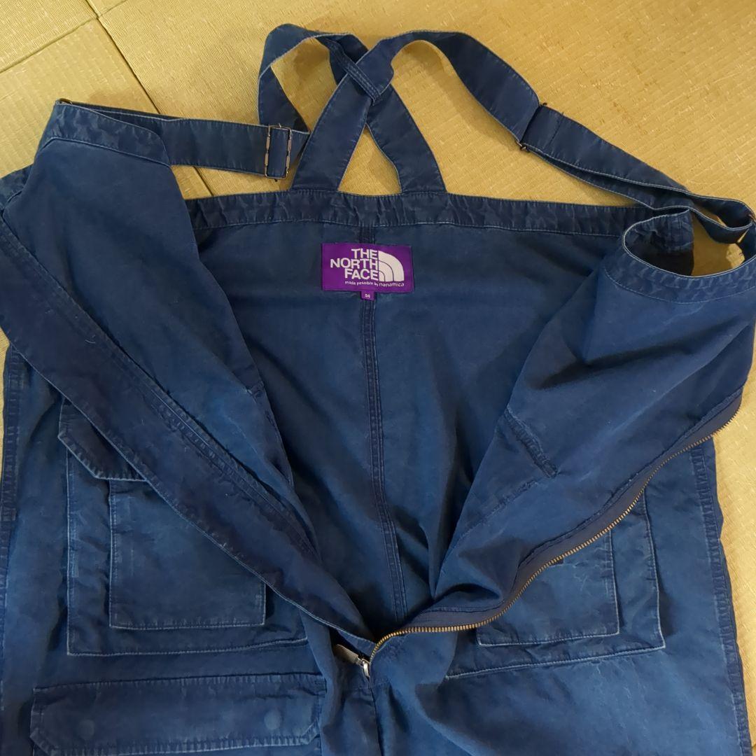 ノースフェイス PURPLE LABEL オーバーオール 34サイズ