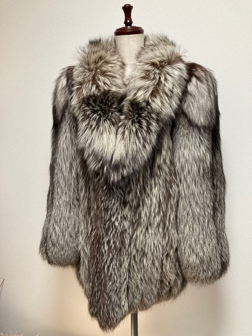 肉厚◎極美品✨SAGA FOX 金サガ ロイヤル なめし柔らか◎ 毛皮 13号