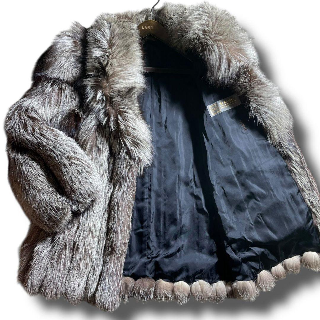 肉厚◎極美品✨SAGA FOX 金サガ ロイヤル なめし柔らか◎ 毛皮 13号