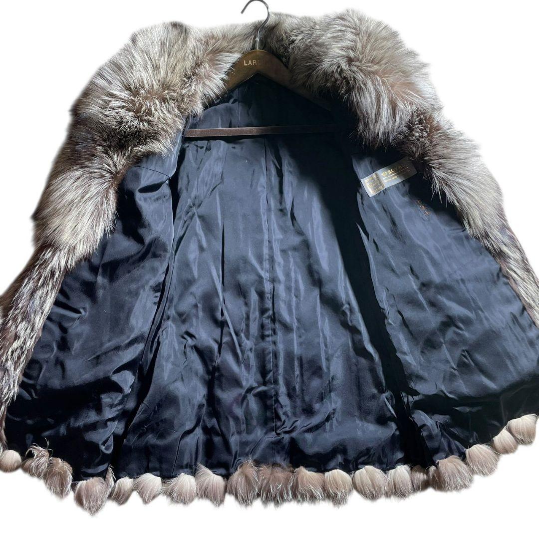 肉厚◎極美品✨SAGA FOX 金サガ ロイヤル なめし柔らか◎ 毛皮 13号