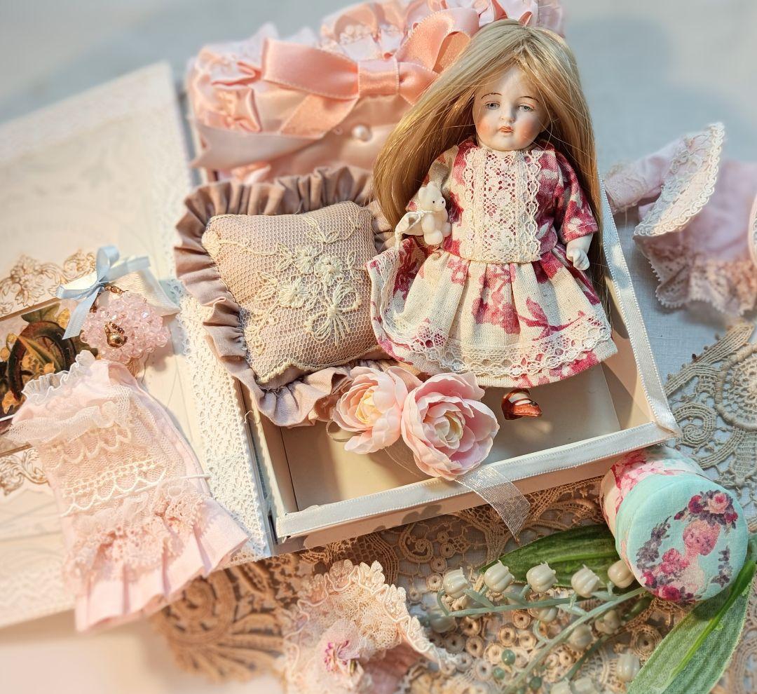 お衣装セット　Handmade　ミニョネット　ビスクドール　着せかえ