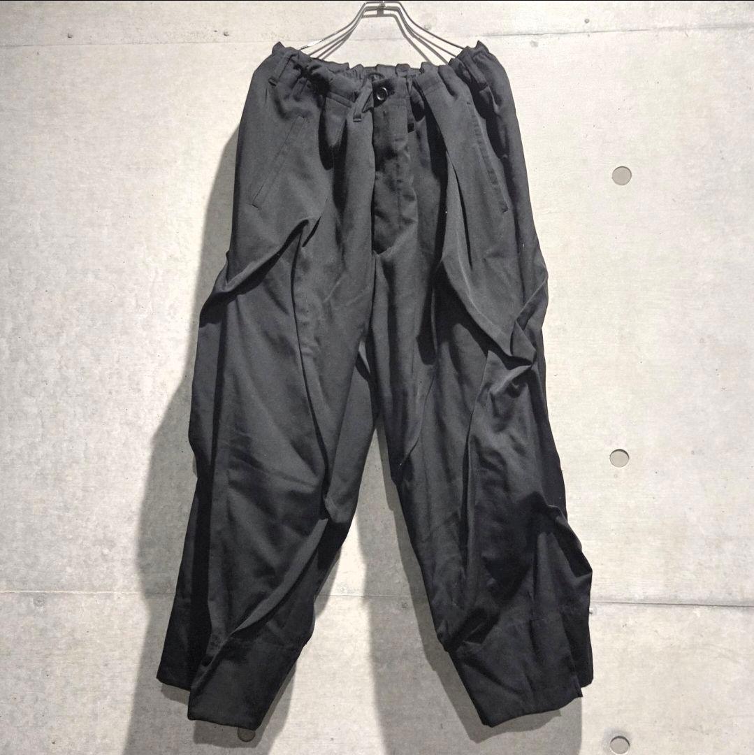 yohjiyamamoto pourhomme ランダムタックパンツ