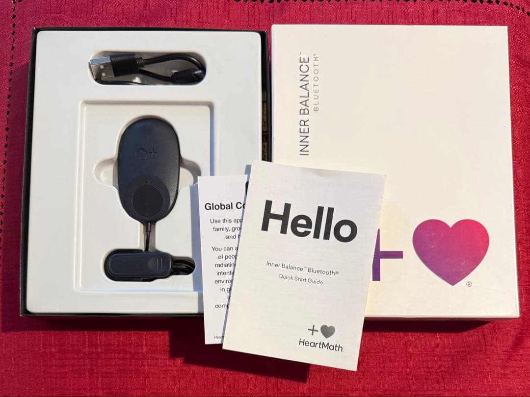 heartmath ハートマス インナーバランス Bluetoothセンサー