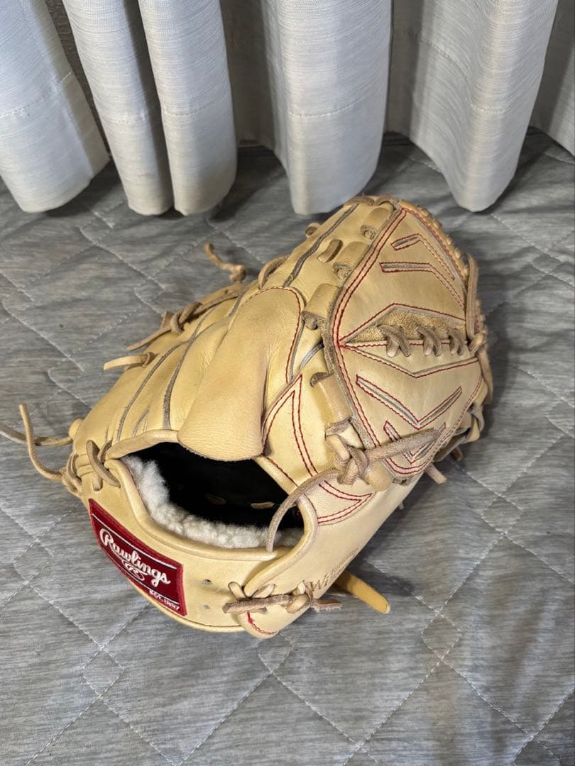 【本日限定緊急値下げ！】Rawlings ウィザード＃1 硬式グローブ キャメル