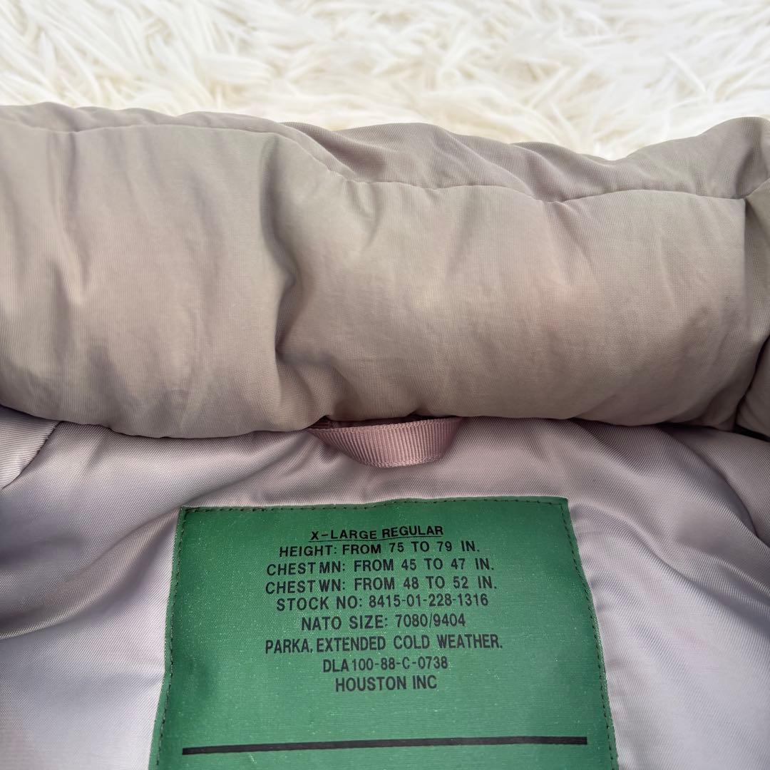 ヒューストンHouston ECWCSレベル7ミリタリージャケット フード付XL