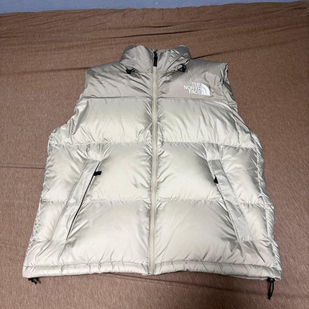 【試着のみ】ザノースフェイス　ヌプシダウンベスト　メンズ　Lサイズ　正規品