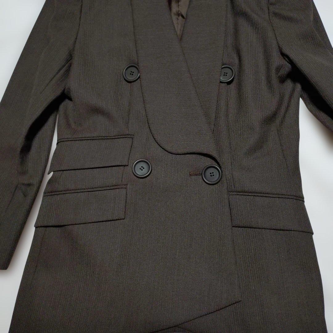 ヴィンテージChristian Dior ブラウン テーラードジャケットス―ツ