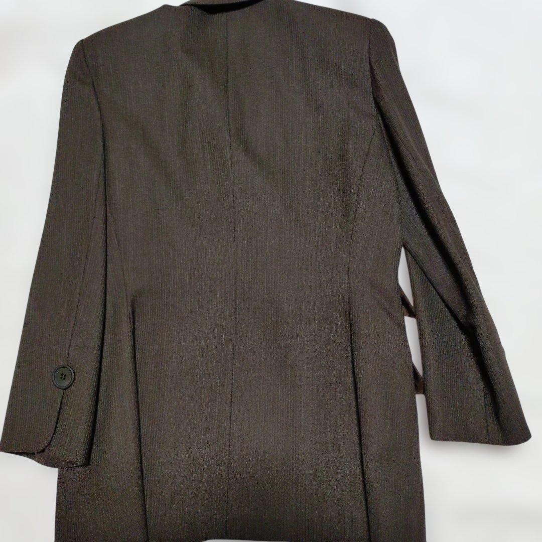 ヴィンテージChristian Dior ブラウン テーラードジャケットス―ツ