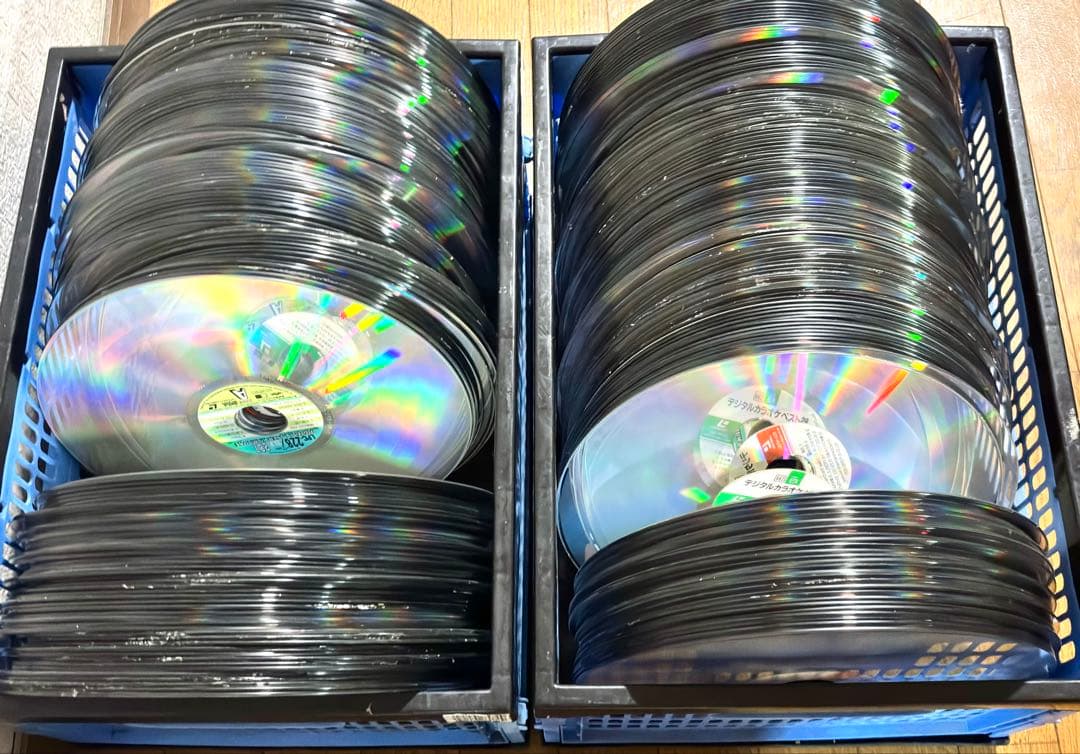 カラオケレーザーディスク248枚