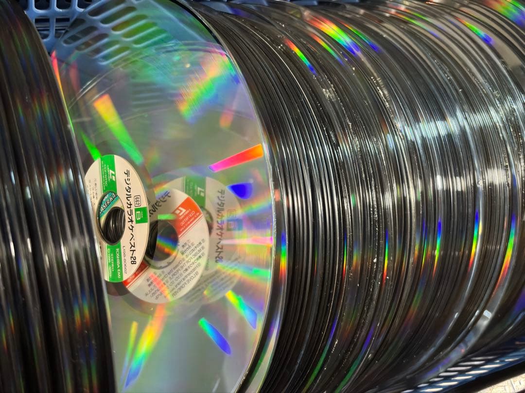 カラオケレーザーディスク248枚