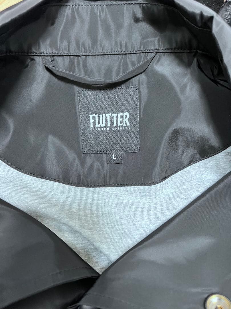 FLUTTER フラッター コーチジャケット ブラック　L