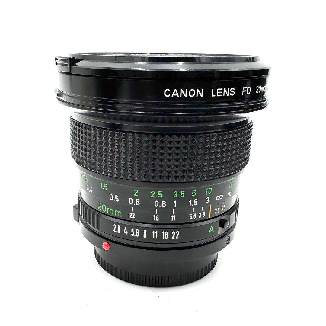 美品 キャノン Canon NEW FD 20mm F2.8 単焦点レンズ
