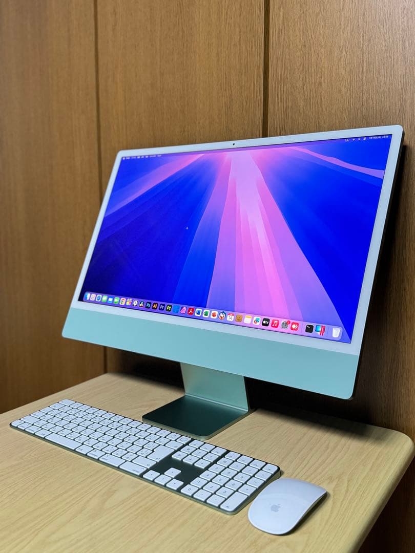 2025年OS|美品 iMac 24インチ Touch ID/ office付き