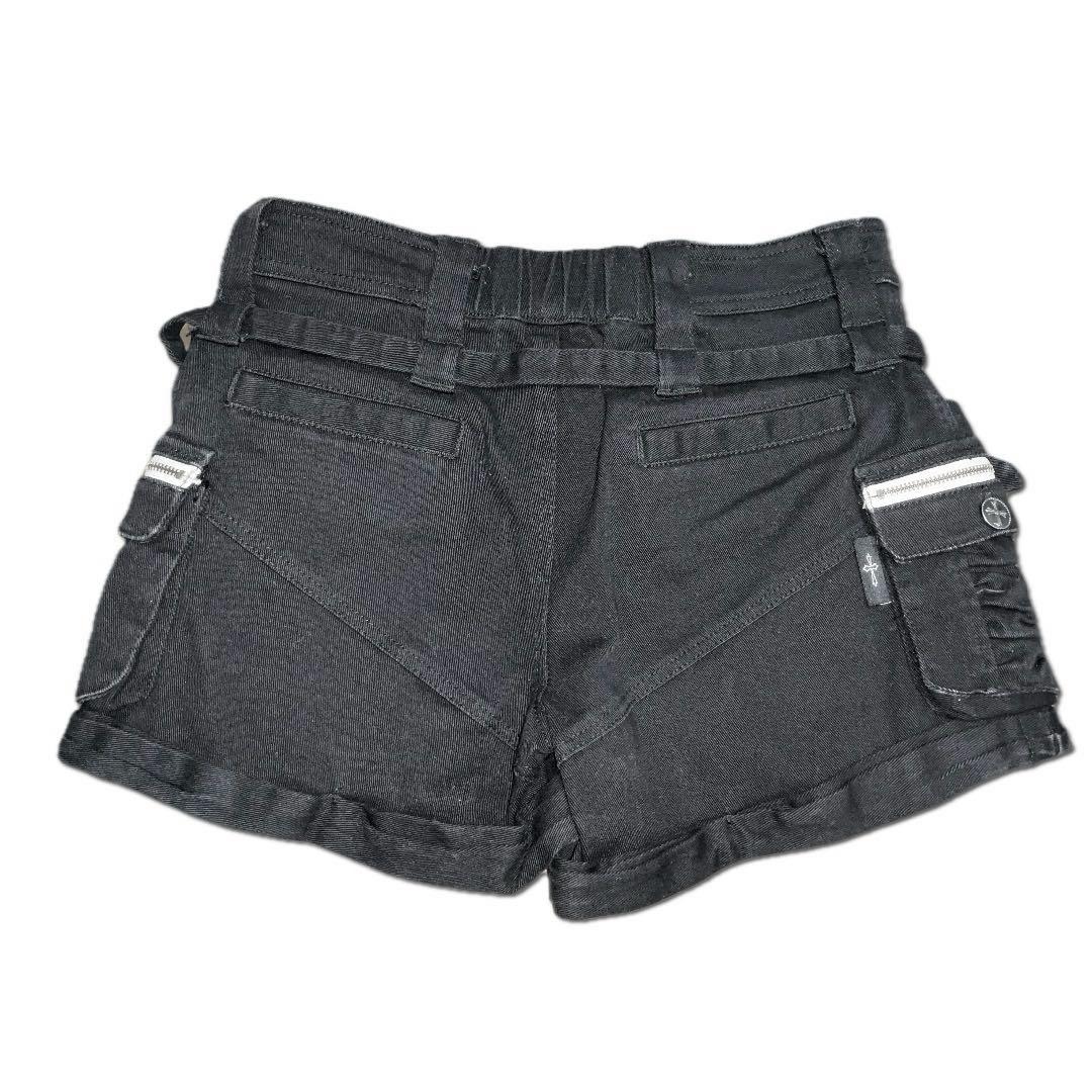 Ozz Croce　Ozz on ベルト付き　ショートパンツ　ゴスロリ ゴシック