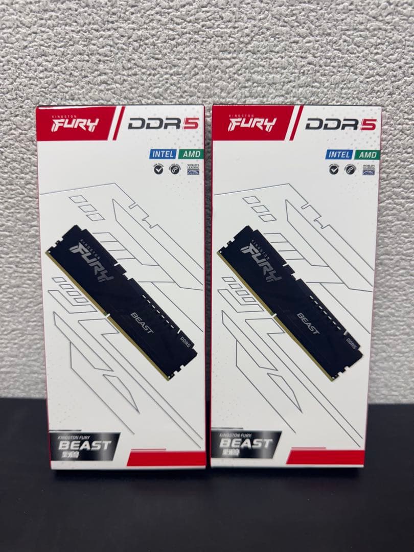 新品 Kingston FURY Beast DDR5 5600Mhz 32Gb