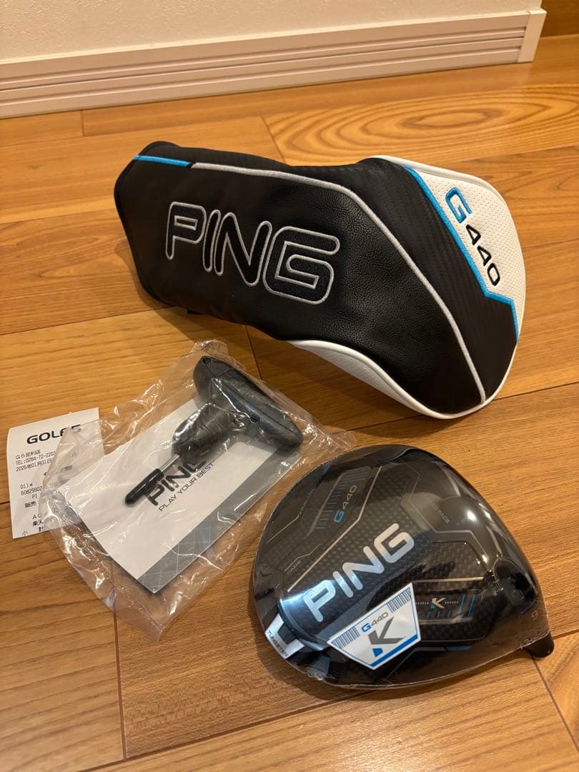 新品未使用　G440 K 9.0° ヘッドのみ