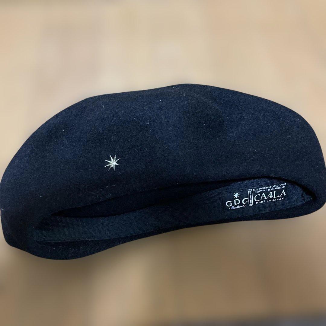 GDC CA4LA 黒 ベレー帽 日本製