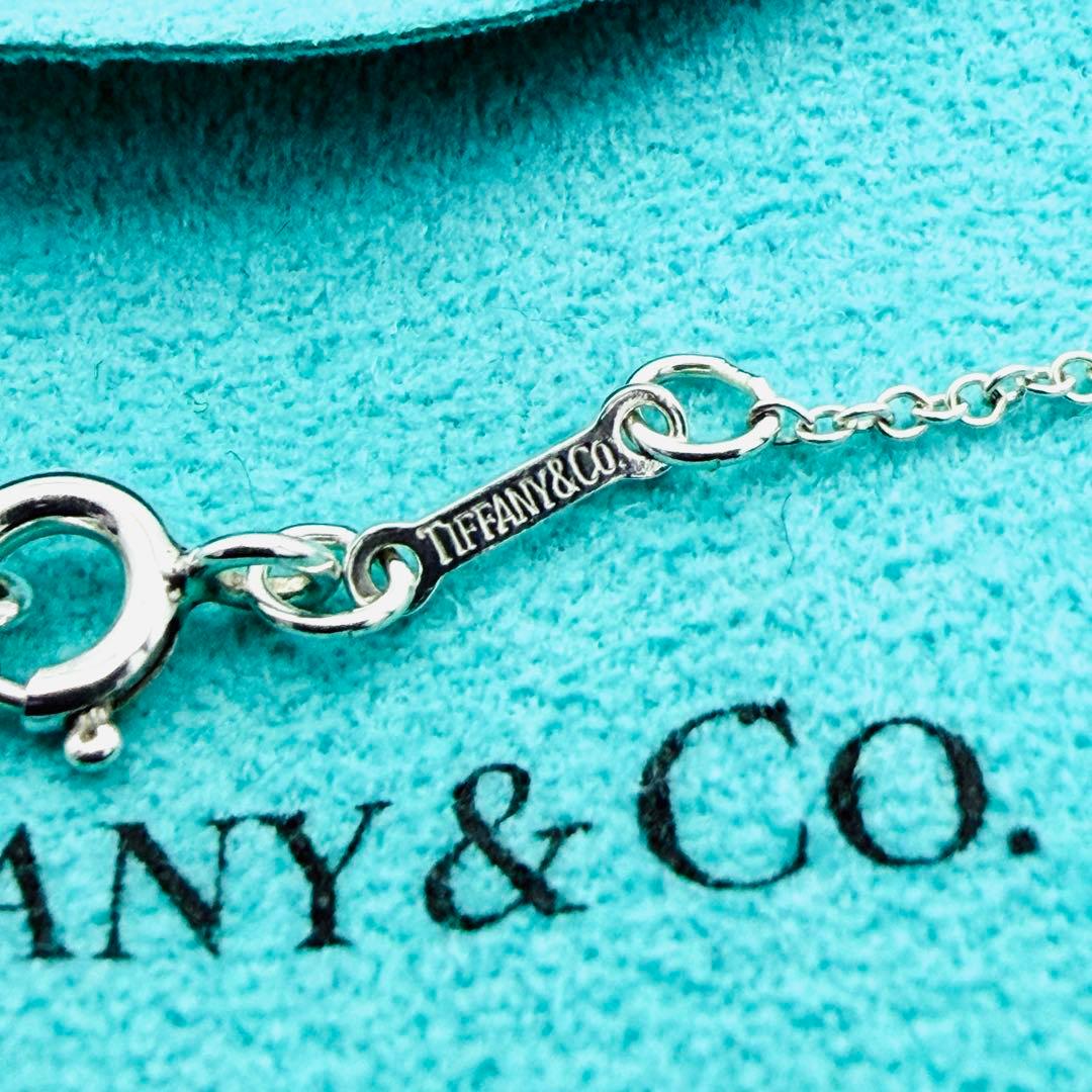 極美品 新品仕上 ティファニー オープンハート ネックレス S シルバー925