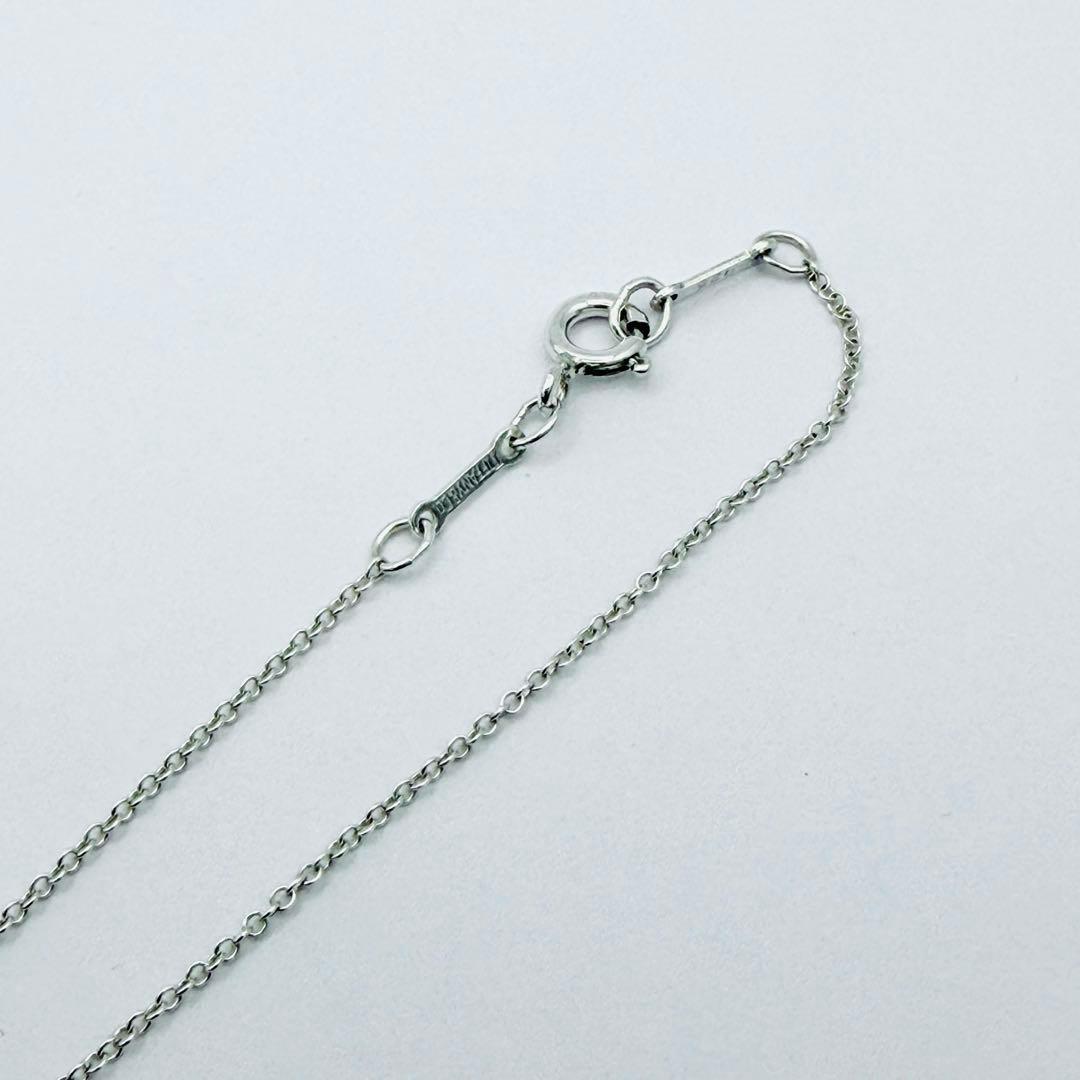 極美品 新品仕上 ティファニー オープンハート ネックレス S シルバー925