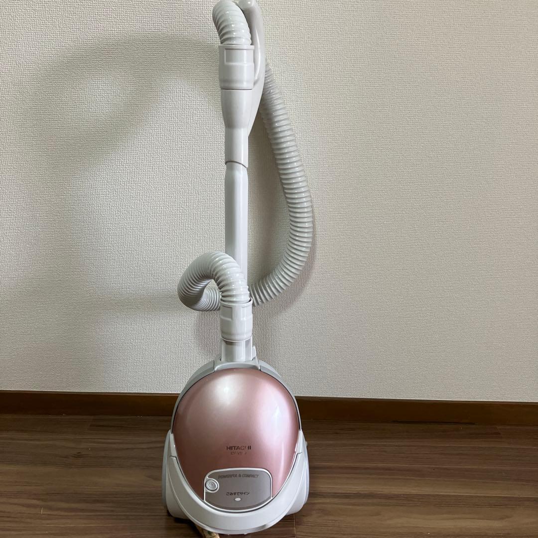 ⭐日立 紙パック式クリーナー　CVーV500 ピンク　キャニスター掃除機
