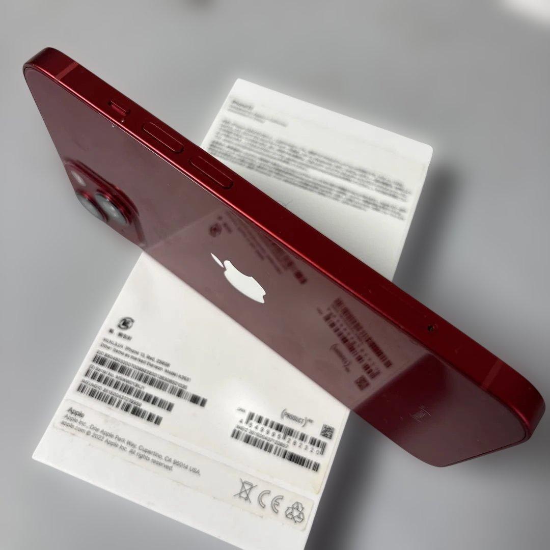 スマートフォン本体 Apple iPhone 13 (PRODUCT RED) 256GB