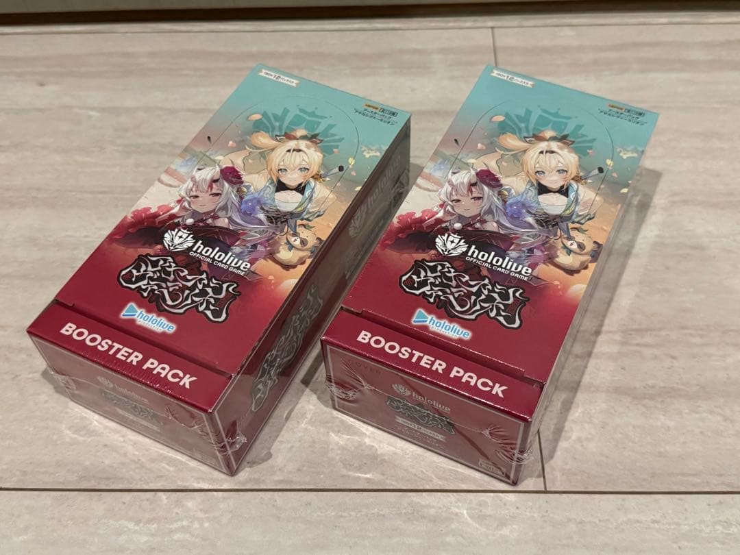 hololive ホロライブ ブースターパック アヤカシヴァーミリオン2BOX