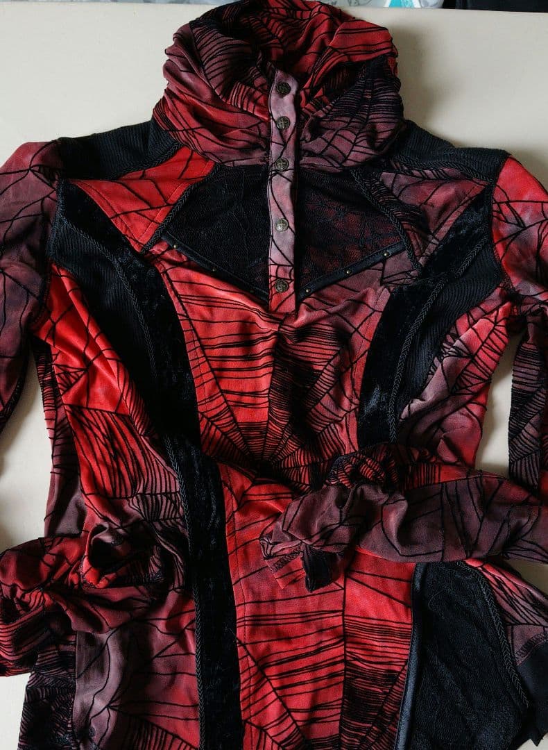 オッズクローチェ　異素材ハイネック