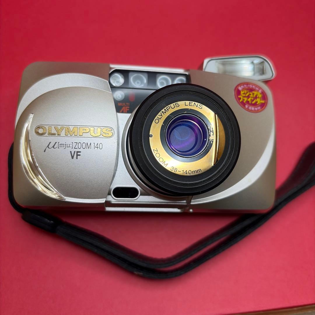 OLYMPUS μ[mju] ZOOM 140 VF コンパクトフィルムカメラ