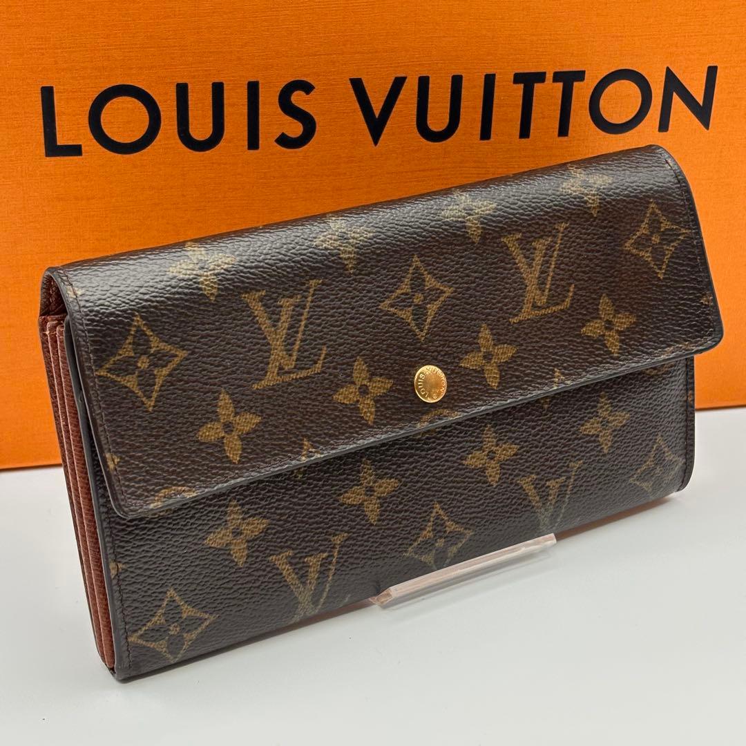 ルイヴィトン✨モノグラム✨ポルトフォイユサラ長財布 【鑑定済み商品】