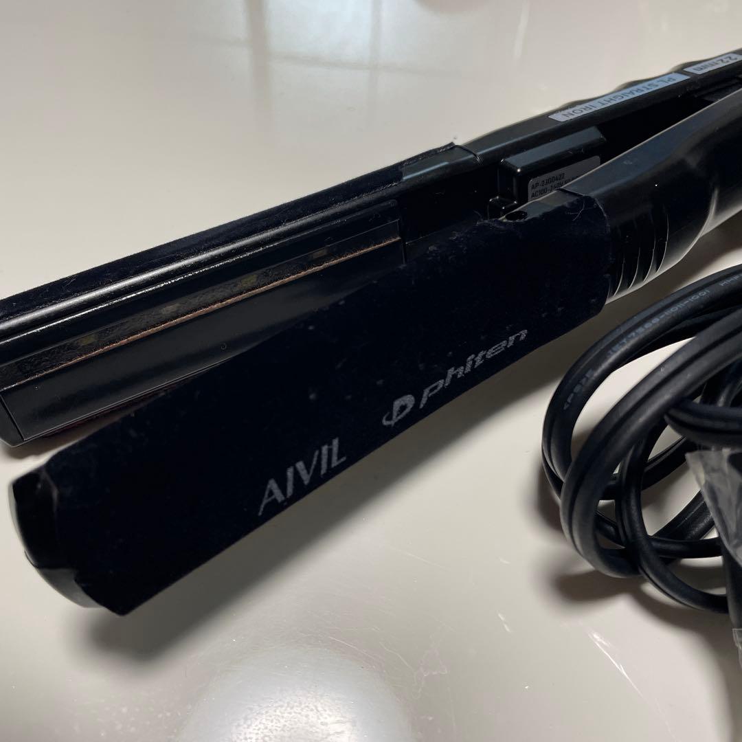 AIVIL phiten ストレートヘアアイロン
